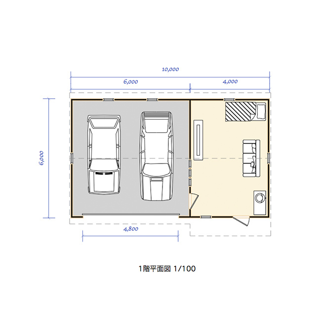 sleepout住宅プラン