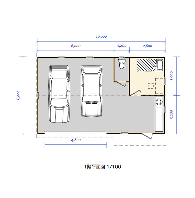 sleepout住宅プラン