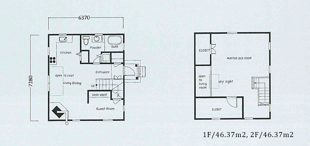 住宅の参考図面