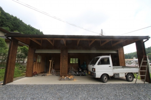 農業用 倉庫 作業場 木造
