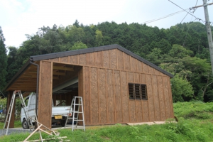 農業用 倉庫 作業場 木造