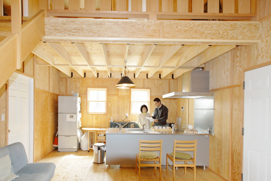 自然派ガレージング住宅
