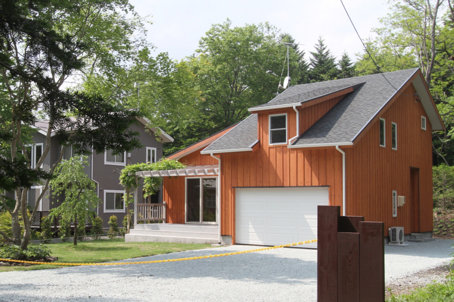 自然派ガレージング住宅