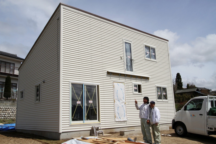自然派ガレージング住宅