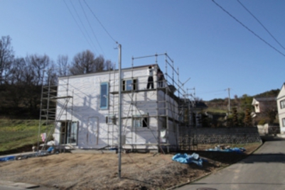 自然派ガレージング住宅
