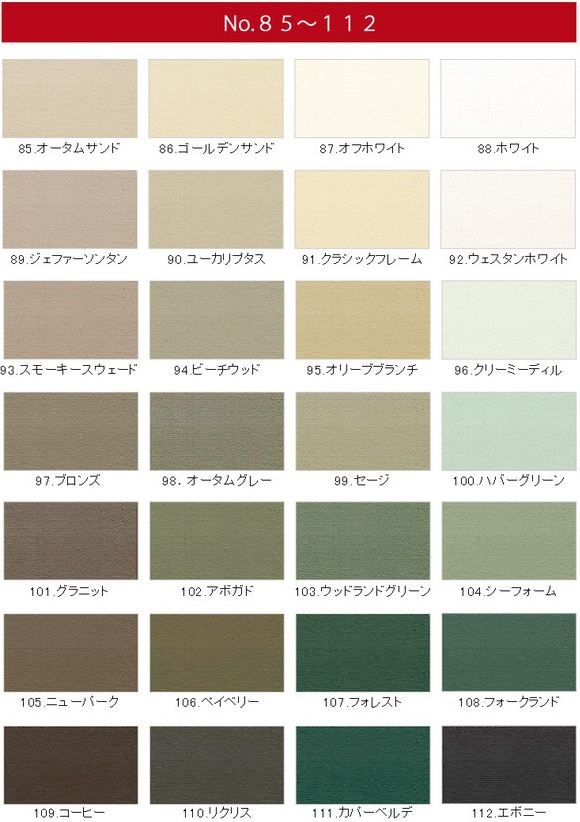 ガレージ,塗料