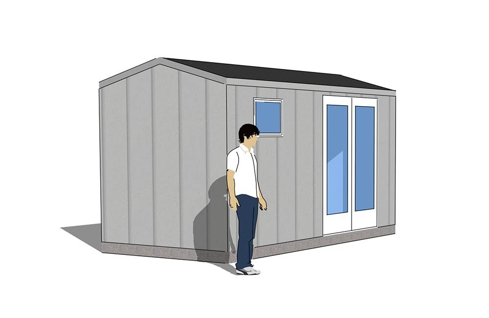 キャビン,木造,小屋