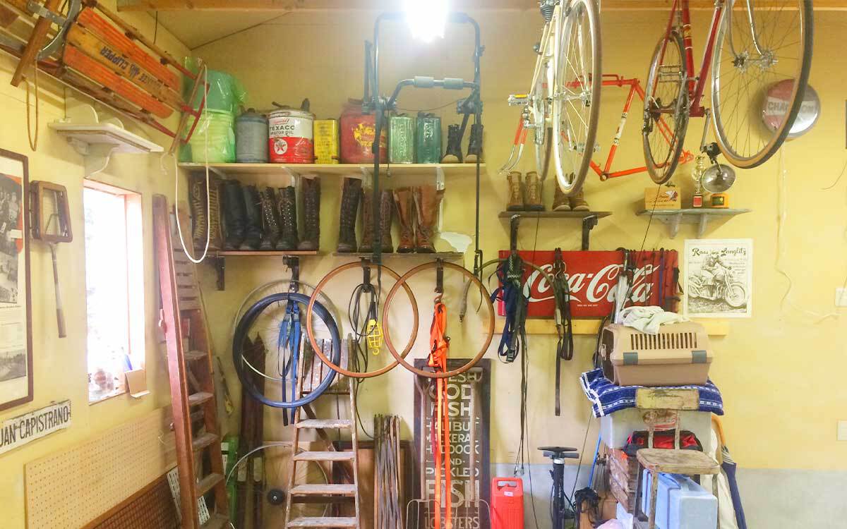 バイクガレージ,小屋,キャビン