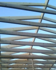 垂木,屋根,構造,ガレージ,車庫