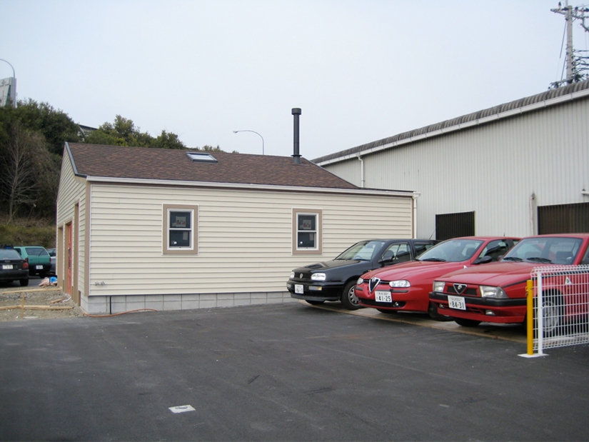 ガレージ,倉庫,物置,窓