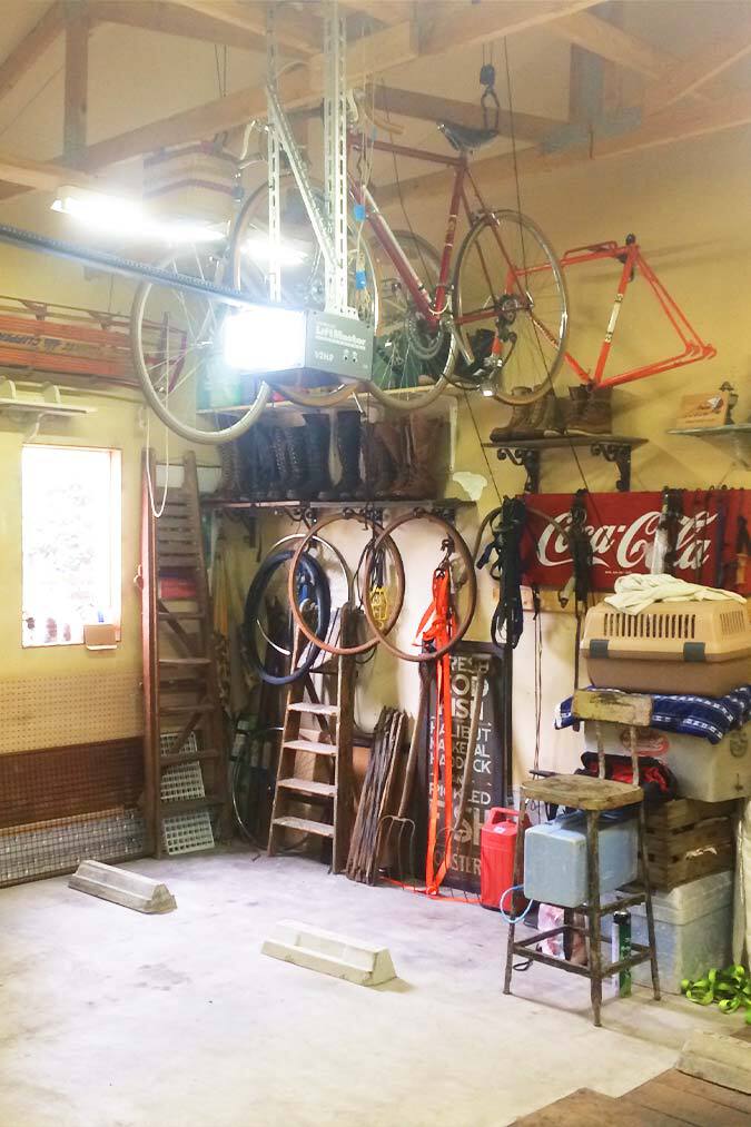 バイクガレージ,小屋,キャビン