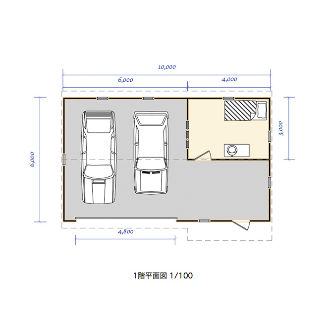 sleepout住宅プラン