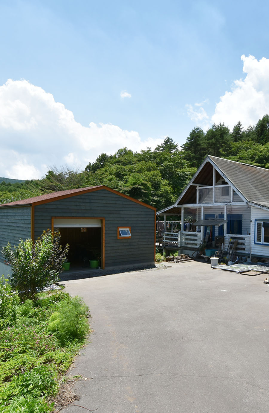 木造,ガレージ,物置,小屋,倉庫,