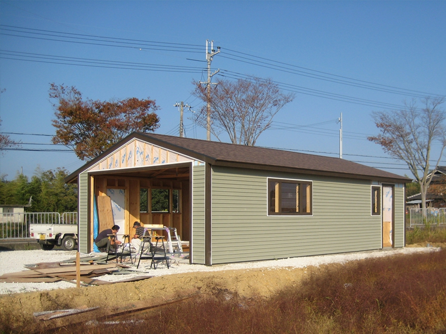 ガレージ,車庫,倉庫,物置,Sleep OUT