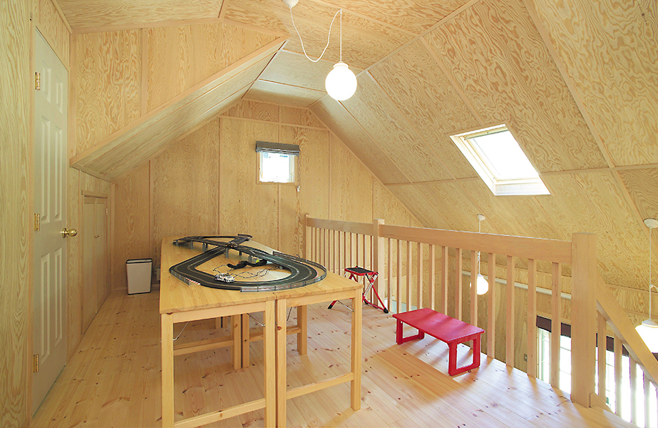 木造ガレージ 住宅