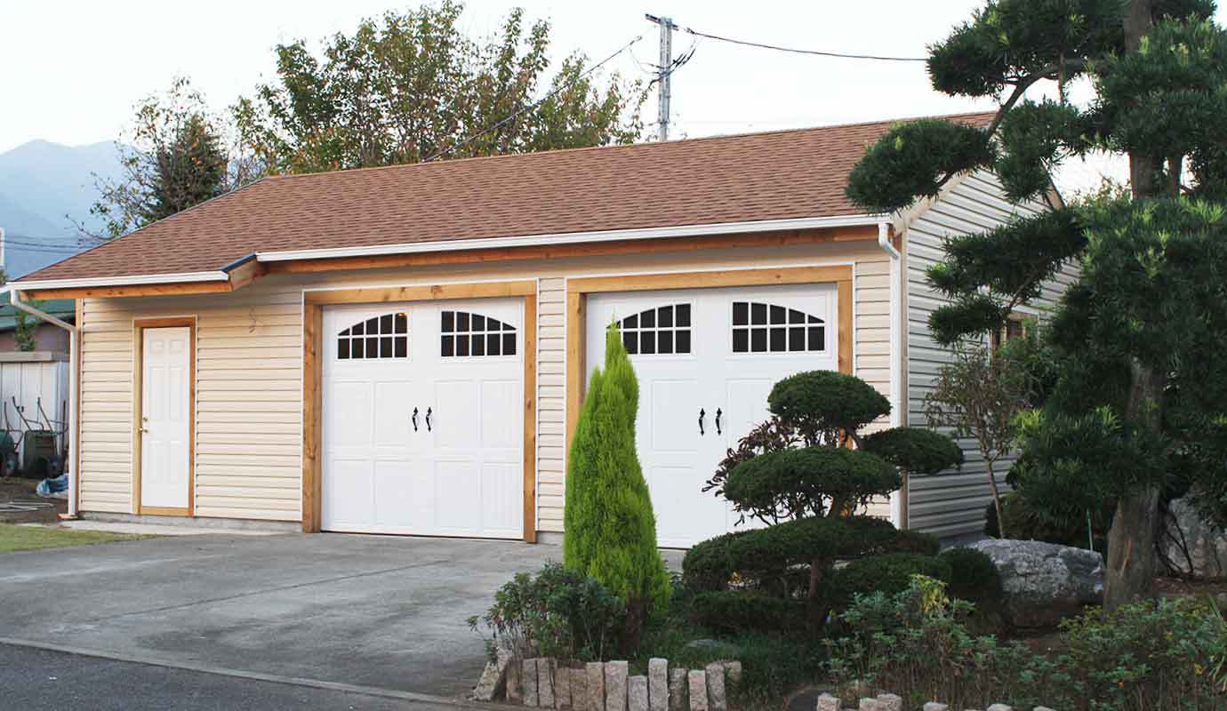 神奈川県2台用ガレージ 車庫 部屋 ガレージ 車庫 倉庫 物置なら株式会社イープラン