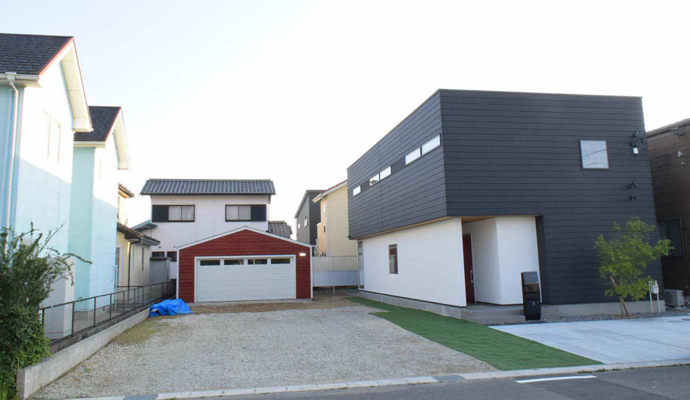 木造ガレージ・車庫・物置・小屋・倉庫