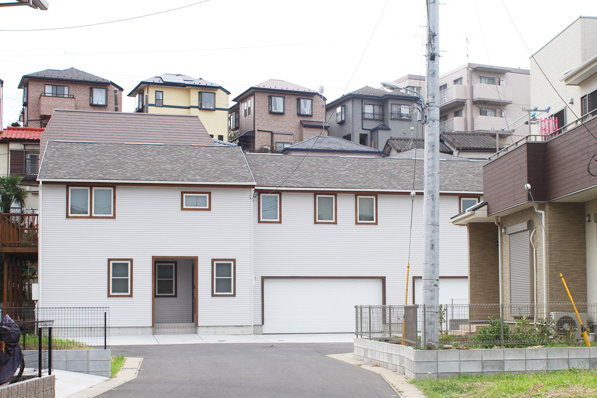 木造ガレージ 施工事例