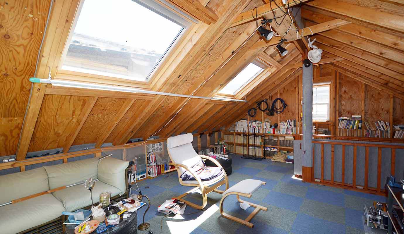小屋裏