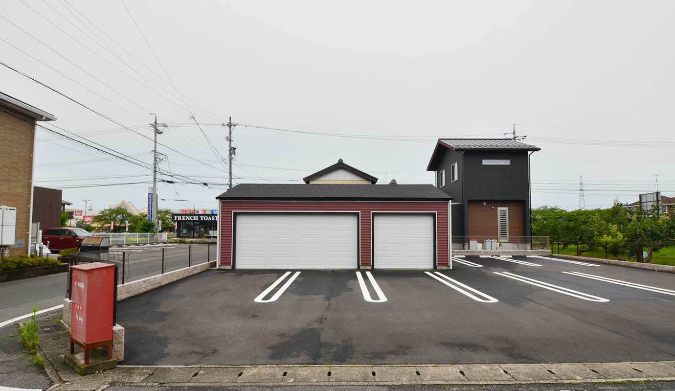 木造ガレージ・車庫・物置・小屋・倉庫