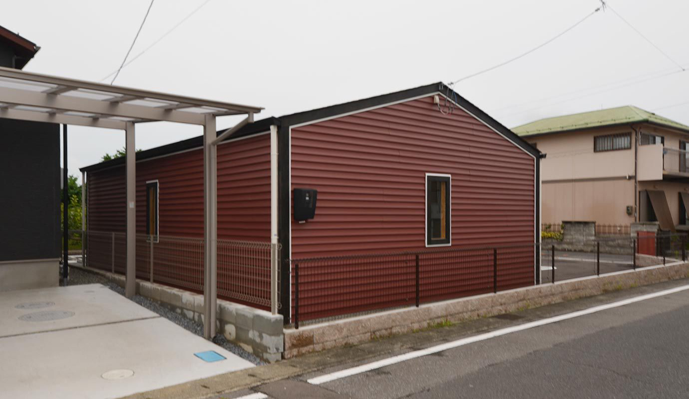木造ガレージ・車庫・物置・小屋・倉庫