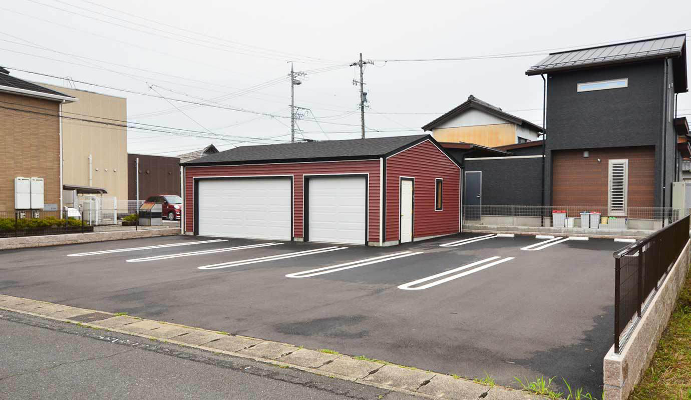 木造ガレージ・車庫・物置・小屋・倉庫