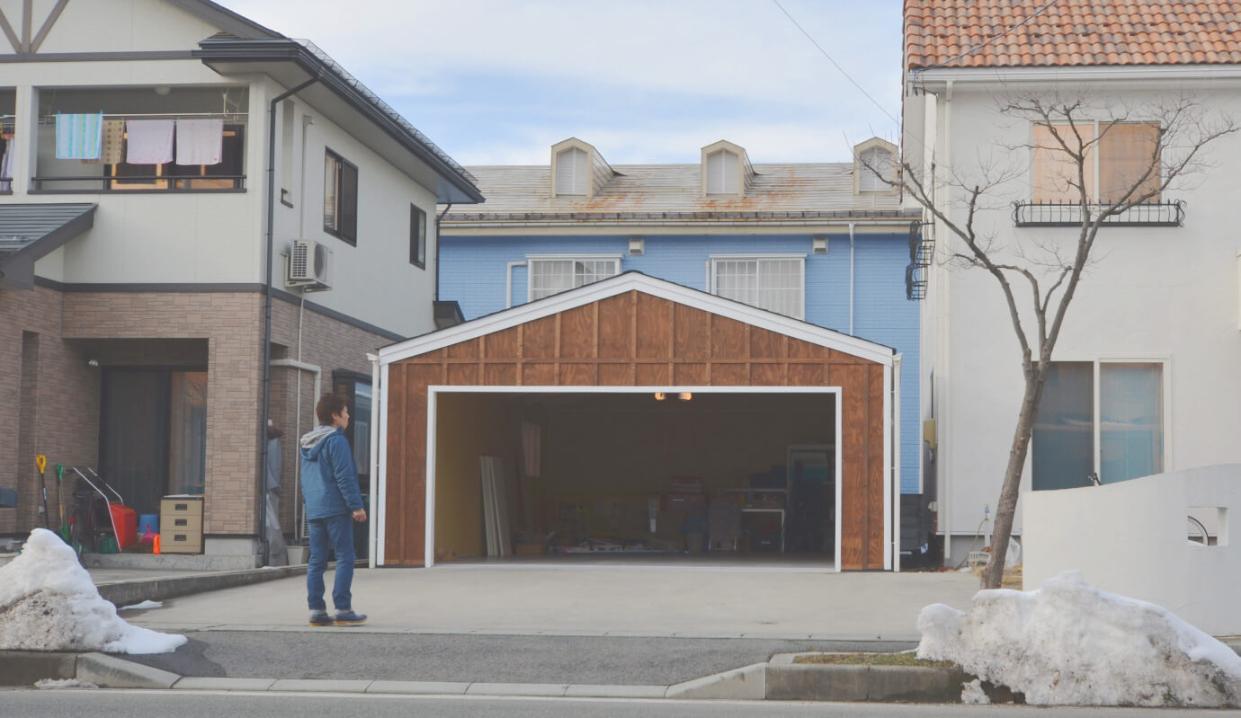 木造物置小屋