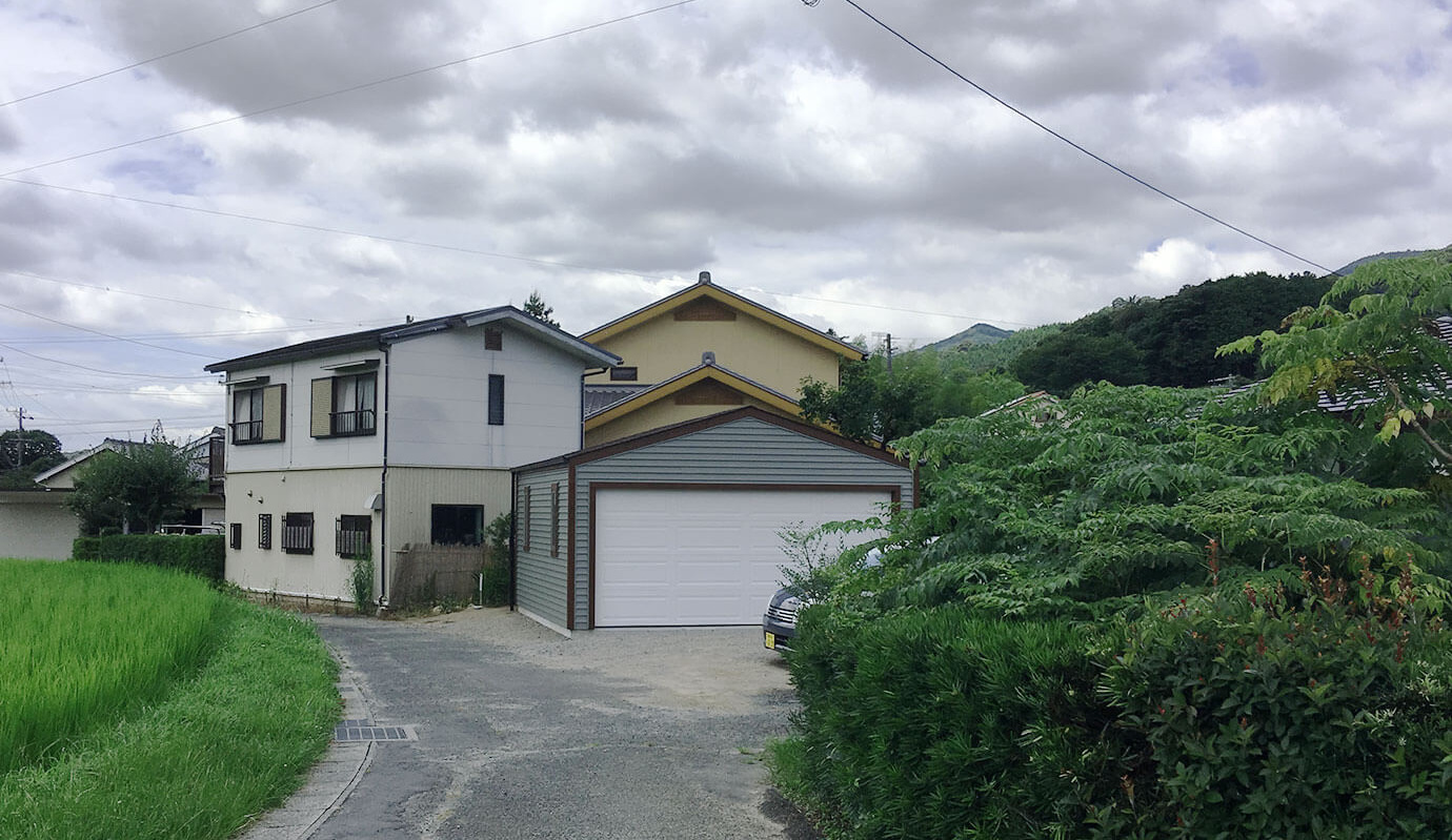 木造ガレージ・車庫・物置・小屋・倉庫