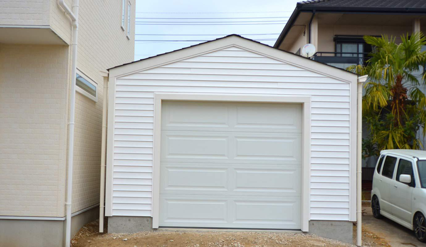 木造ガレージ・車庫・物置・小屋・倉庫