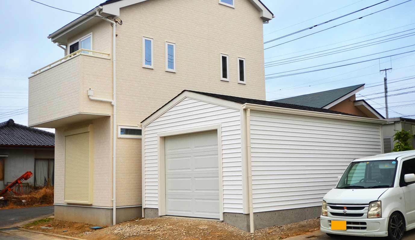 木造ガレージ・車庫・物置・小屋・倉庫
