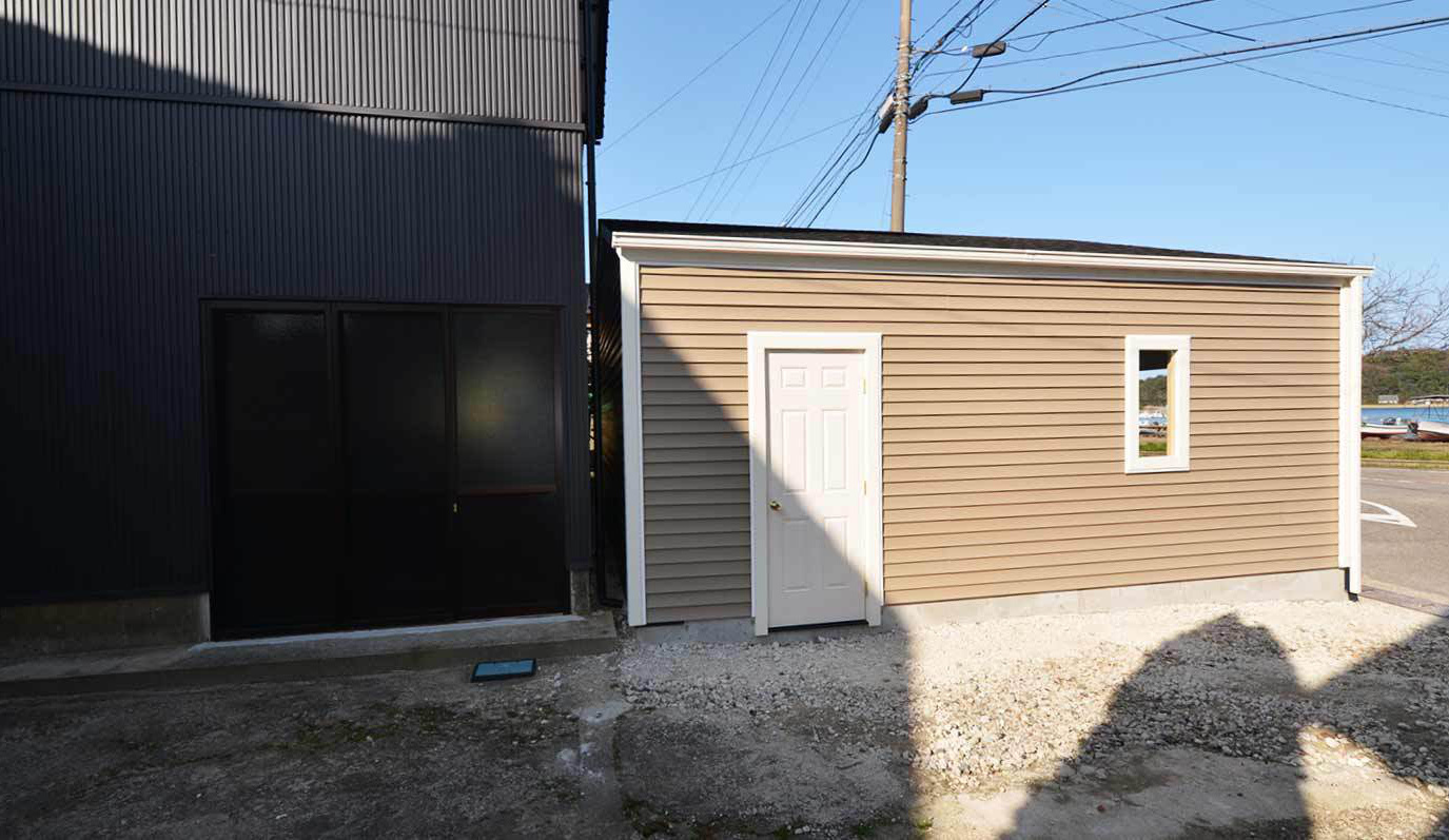 木造ガレージ・車庫・物置・小屋・倉庫
