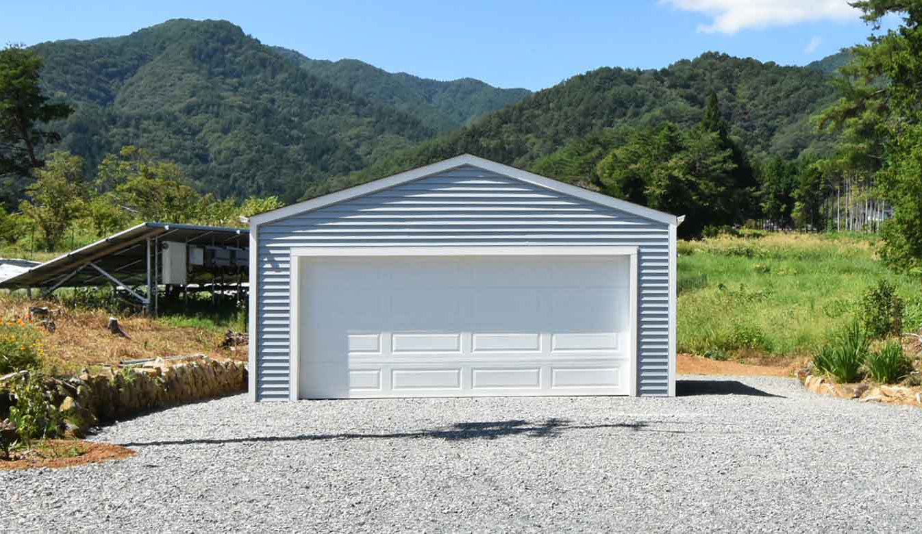木造ガレージ・車庫・物置・小屋・倉庫
