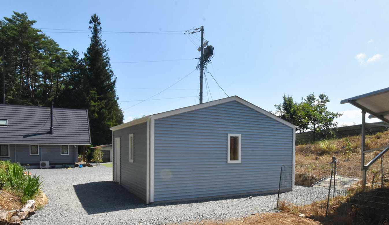 木造ガレージ・車庫・物置・小屋・倉庫