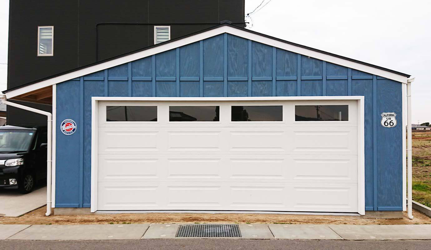 木造ガレージ,車庫,物置,小屋