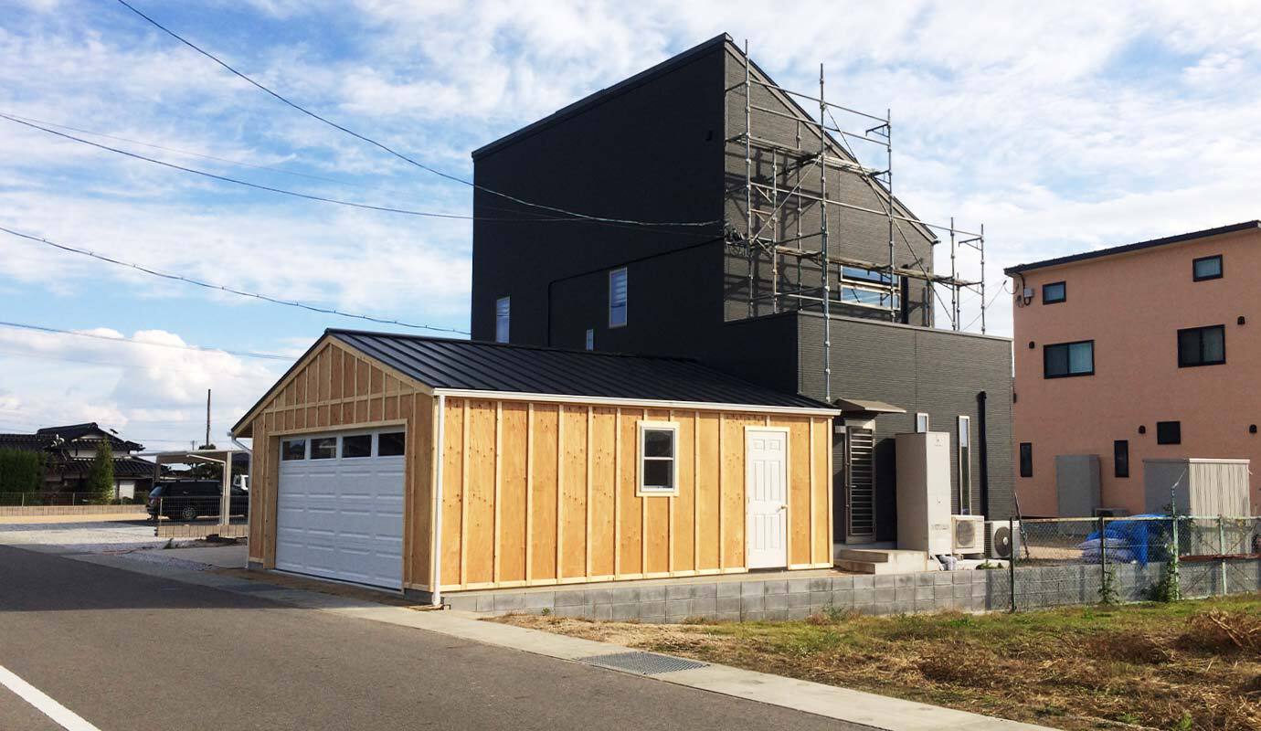 ガレージ,物置,小屋,倉庫