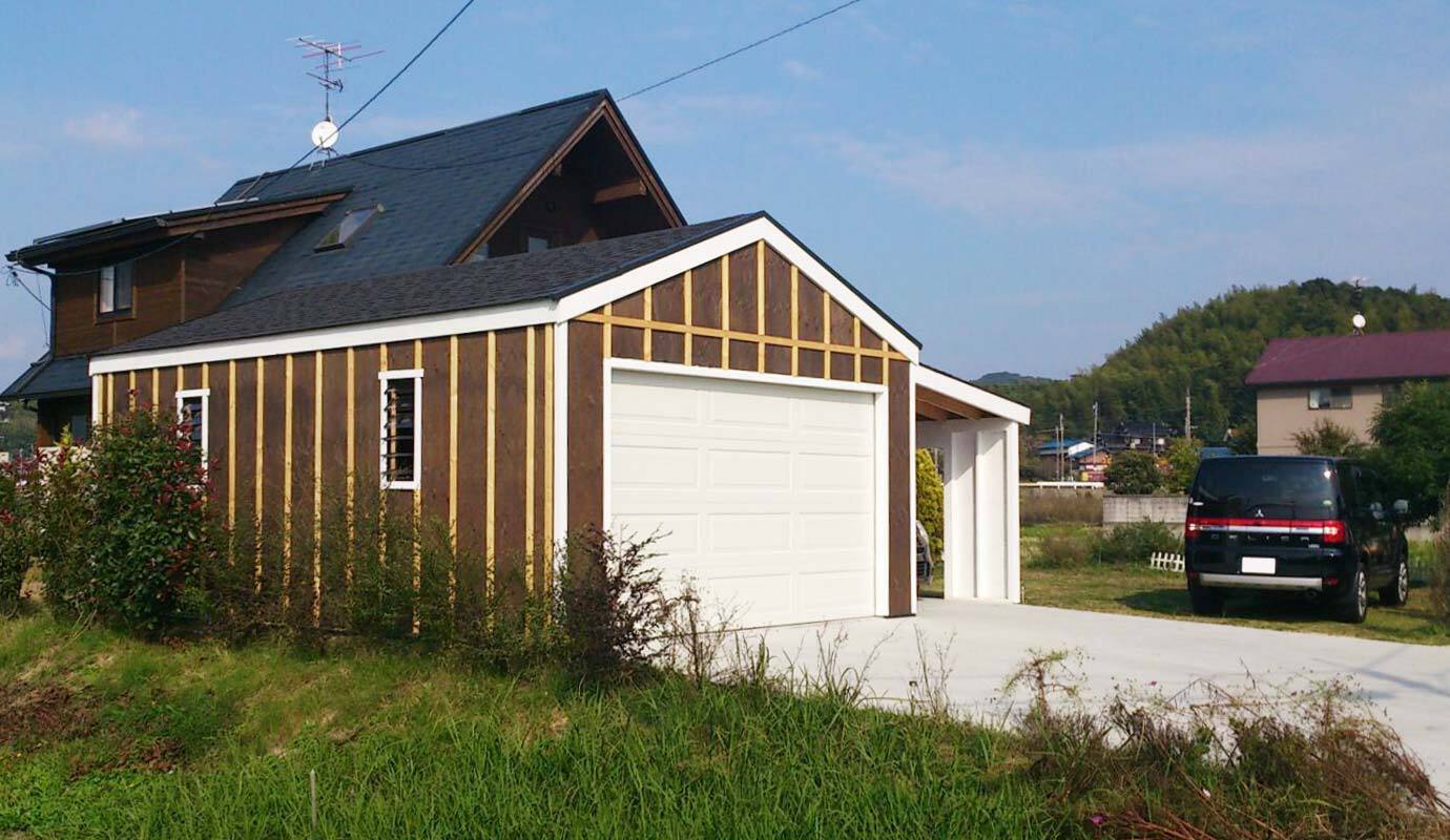 ガレージ,車庫,物置,小屋,倉庫
