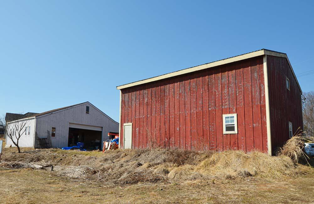 木造ガレージ 農業用倉庫