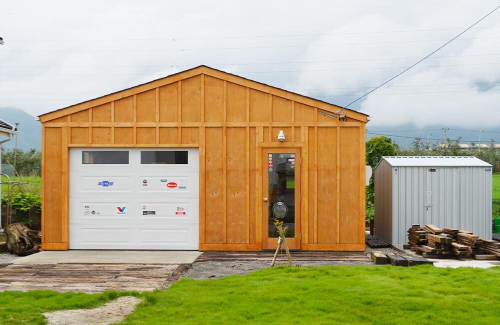 ガレージ,車庫,物置,倉庫,小屋