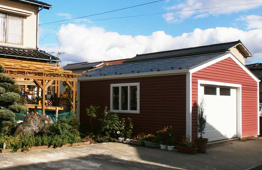 ガレージ,車庫,物置,小屋,倉庫