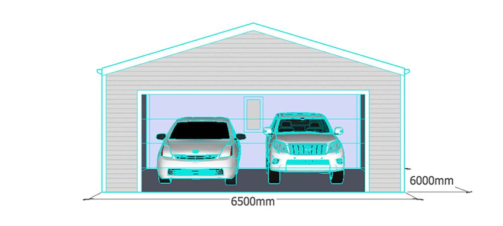 ガレージ建築30年の老舗が造る人気の2台用車庫
