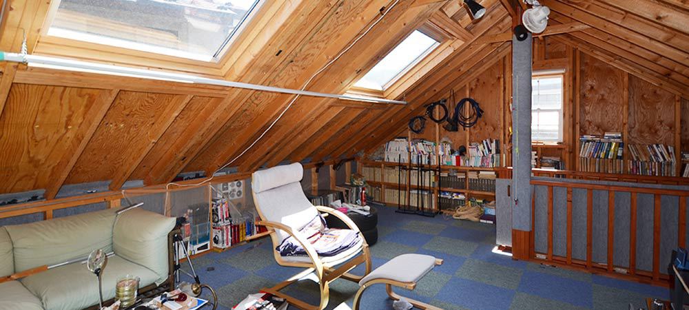 2階建て木造ガレージ G Attic の施工事例3選