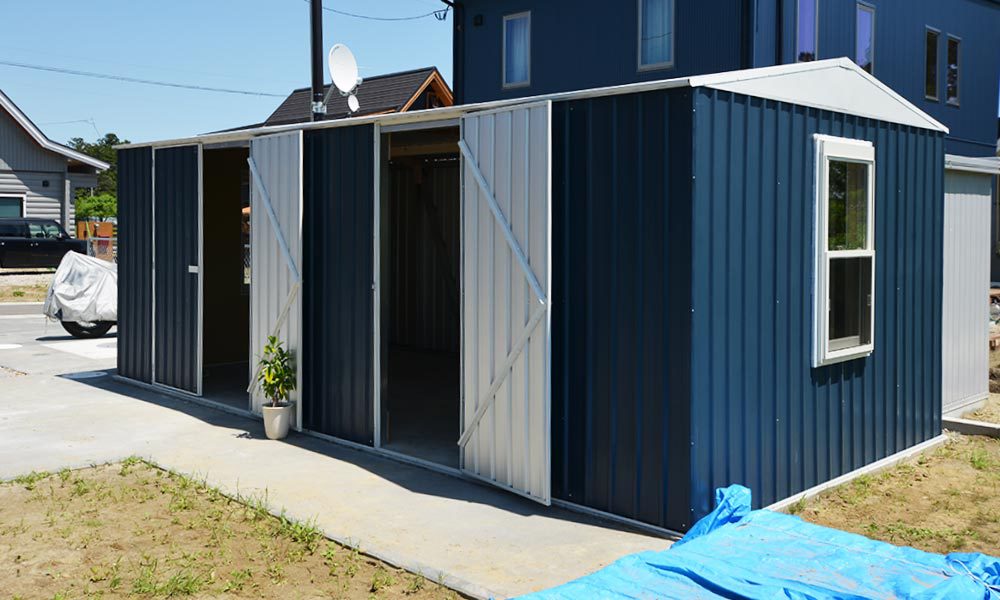 木造ガレージ スチールガレージ あなたはどちらが好み